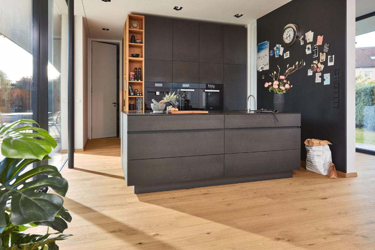 Дубовый паркет Meister, Lindura HD 400, Authentic pure oak 08921, 1 полоса, 2600 x 320 мм, брашированная, ультраматовый лак