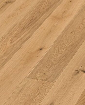 Дубовый паркет Meister, Longlife PD 400, Authentic pure oak 09004, 1 полоса, 2200 x 180 мм, брашированная, ультраматовый лак