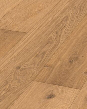 Дубовый паркет Meister, Longlife PD 450, Authentic pure oak 09004, 1 полоса, 2400 x 255 мм, брашированная, ультраматовый лак