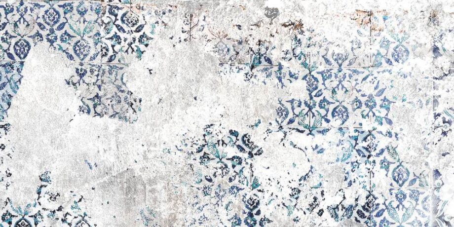 Декоративная керамическая плитка с рисунком ABK Wide&Style Fresco, 60x120 см, 6 мм, матовая