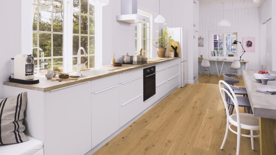Naturaalparkett Bauwerk Casapark tamm 46 Avorio harjatud õlivaha 181mm Naturaalparkett Bauwerk Casapark tamm 46 Avorio harjatud õlivaha 181mm