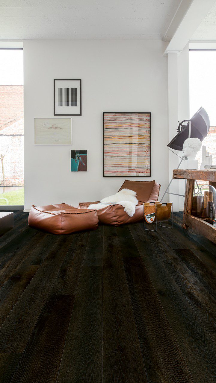 Naturaalparkett Quick-Step Palazzo Midnight Oak õlitatud 190mm