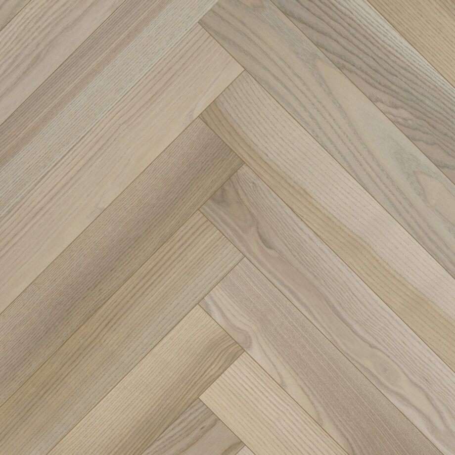 Паркет ёлочкой ясень Esta Elegant Sandstone Original 600 мм экстраматовый лак