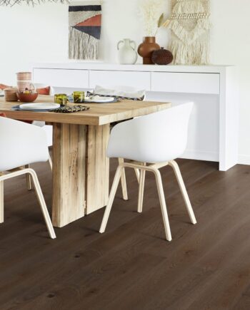 Паркет Tarkett, Shade, дуб Italian Brown Plank, брашированная, 2-х сторонняя фаска, 1 полоса, Proteco Natura матовый лак