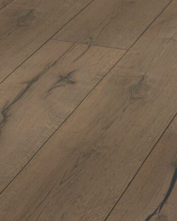 Паркетная доска Дуб Meister Lindura Clay grey Authentic oak, брашированная, 1 полоса, натуральное масло