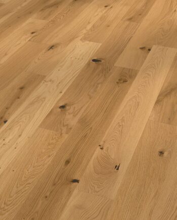 Паркетная доска дуб oak vital, 1 полоса, брашированная, матовый лак PS300