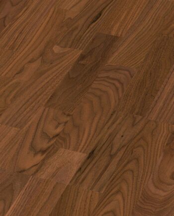 Паркетная доска Орех американский, American walnut harmonious, 3-полосы, лак