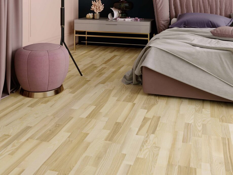 Паркетная доска ясень 3-полосная Esta Elegant Pure Line экстраматовый лак – 3