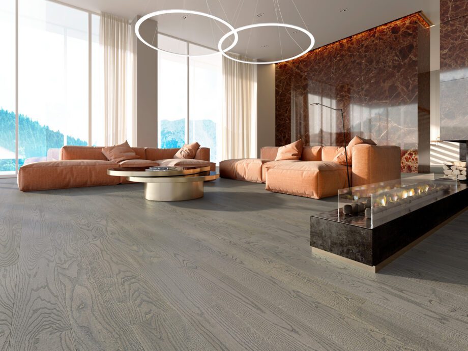 Паркетная доска ясень Esta Elegant Dusky Grey экстраматовый лак – крупный план Паркетная доска ясень Esta Elegant Dusky Grey экстраматовый лак – 3