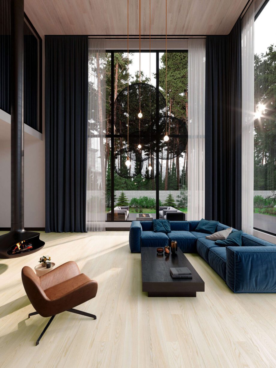 Паркетная доска ясень Esta Elegant Nordic 160 мм экстраматовый лак – крупный план Паркетная доска ясень Esta Elegant Nordic 160 мм экстраматовый лак – 3