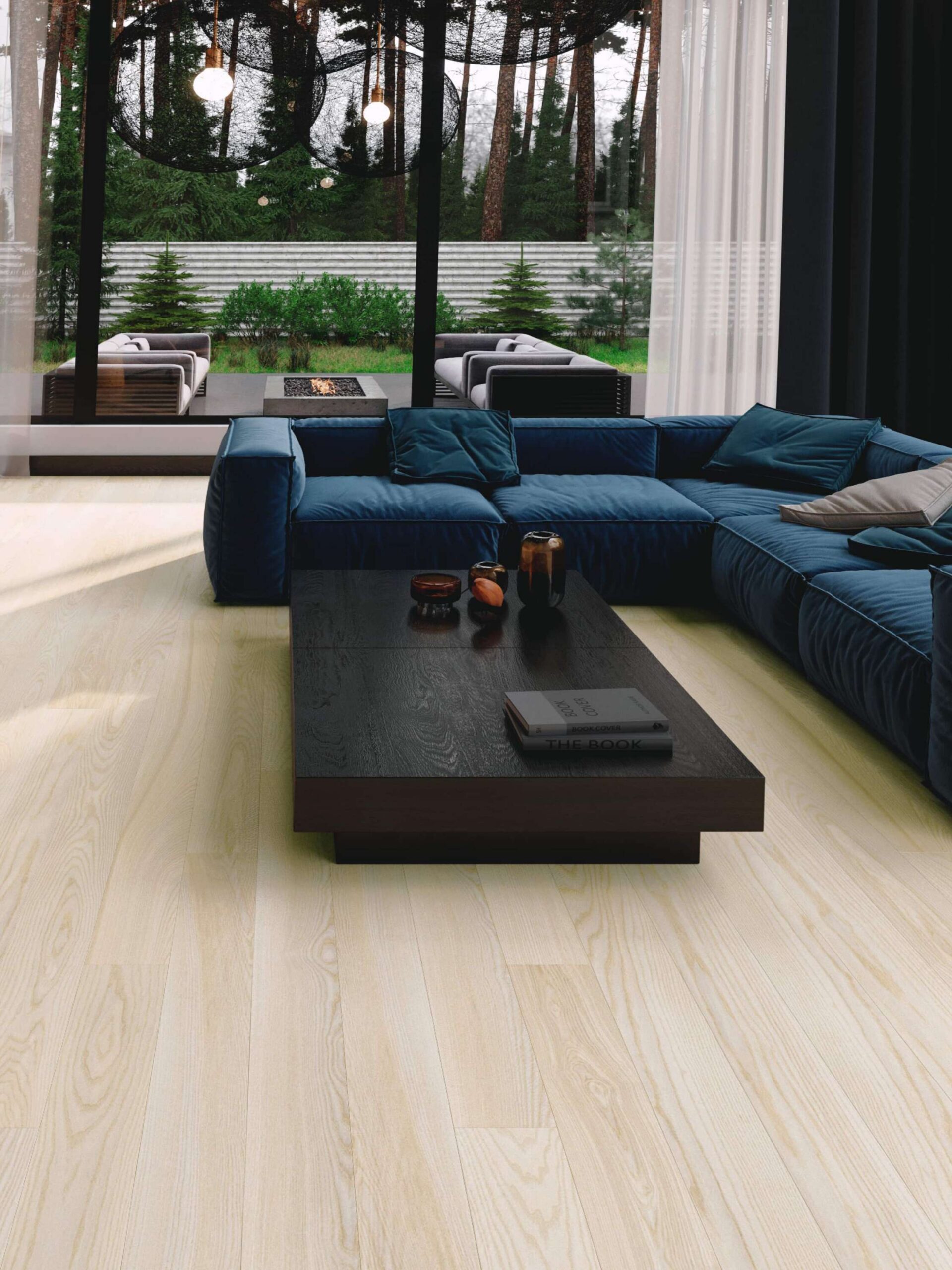 Паркетная доска ясень Esta Elegant Nordic 240 мм экстраматовый лак – 3