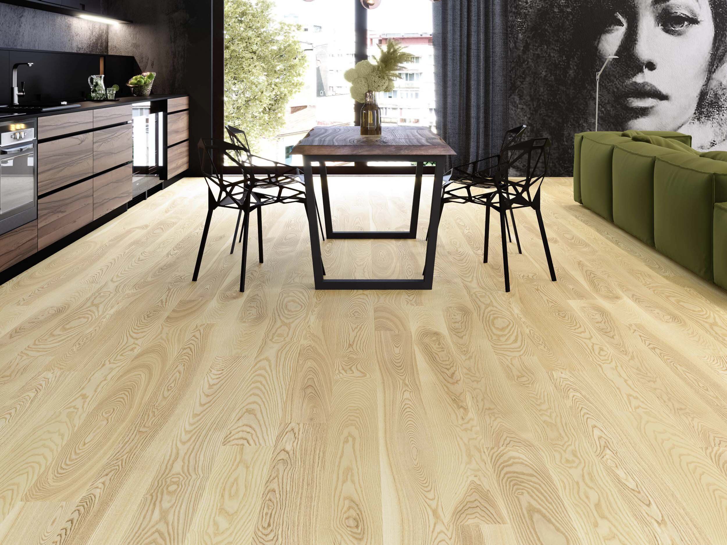 Паркетная доска ясень Esta Elegant Pure Line 180 мм экстраматовый лак – 3