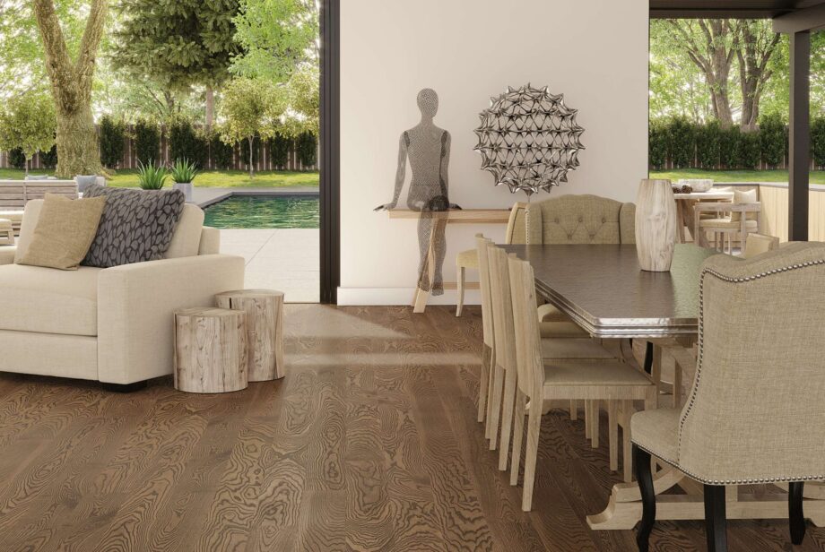 Паркетная доска ясень Esta Elegant Walnut Colour экстраматовый лак – 3