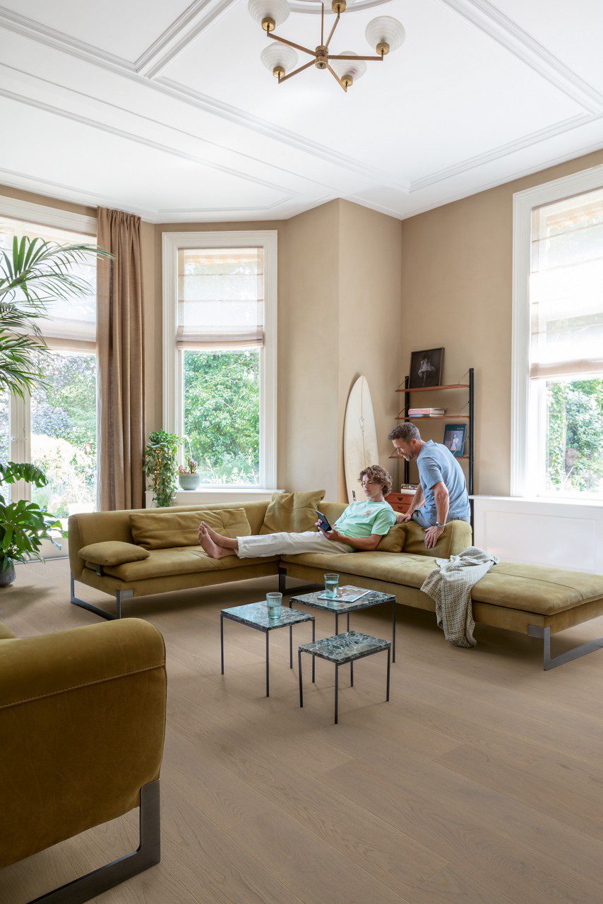 Parkett Quick-Step Cascada Cotton Grey Oak eriti matt lakk, veekindel 190mm