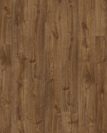 Плитка ПВХ Виниловая LVT QUICK STEP, Pulse Click, Дуб Autumn oak brown, фаска