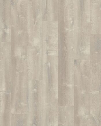Плитка ПВХ Виниловая LVT QUICK STEP, Pulse Click, Дуб Sand storm oak warm grey, фаска