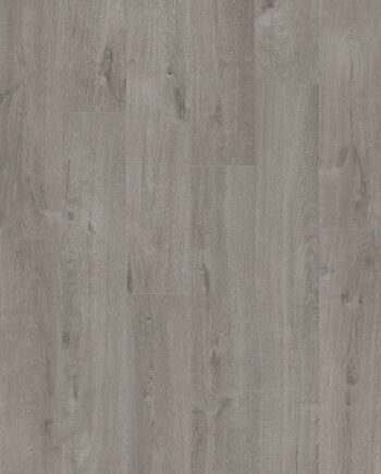 Плитка ПВХ Виниловая LVT QUICK STEP, Pulse Click Plus, Дуб Cotton Oak Cozy Grey, фаска