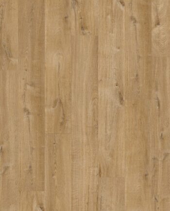 Плитка ПВХ Виниловая LVT QUICK STEP, Pulse Click Plus, Дуб Cotton oak natural, фаска