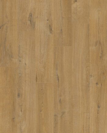 Плитка ПВХ Виниловая LVT QUICK STEP, Pulse Glue Plus, Дуб Cotton Oak Deep Natural, фаска