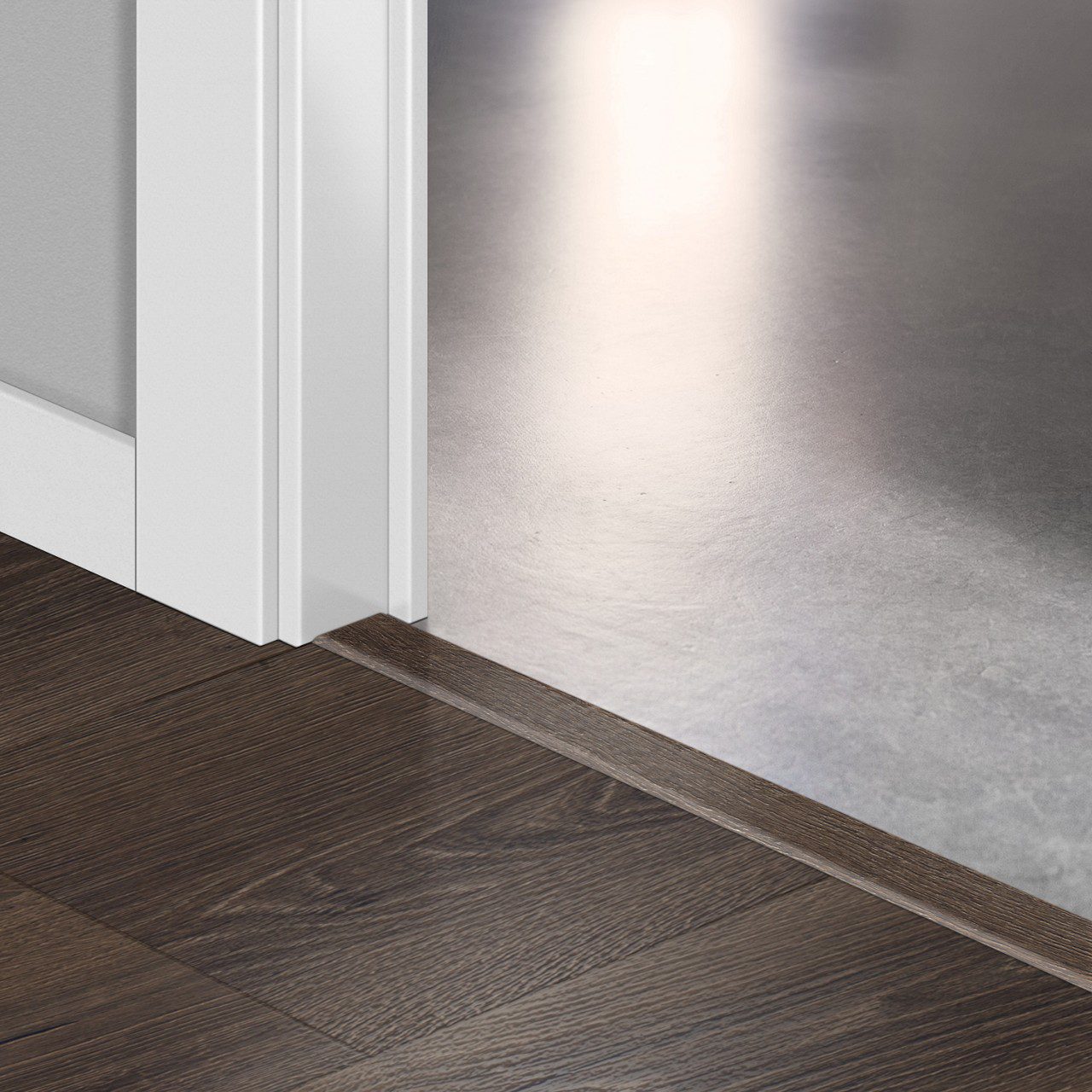 Профиль Incizo 5-в-1 Quick-Step Desert Oak Brushed Dark Brown для ламината, 13x48x2150 мм