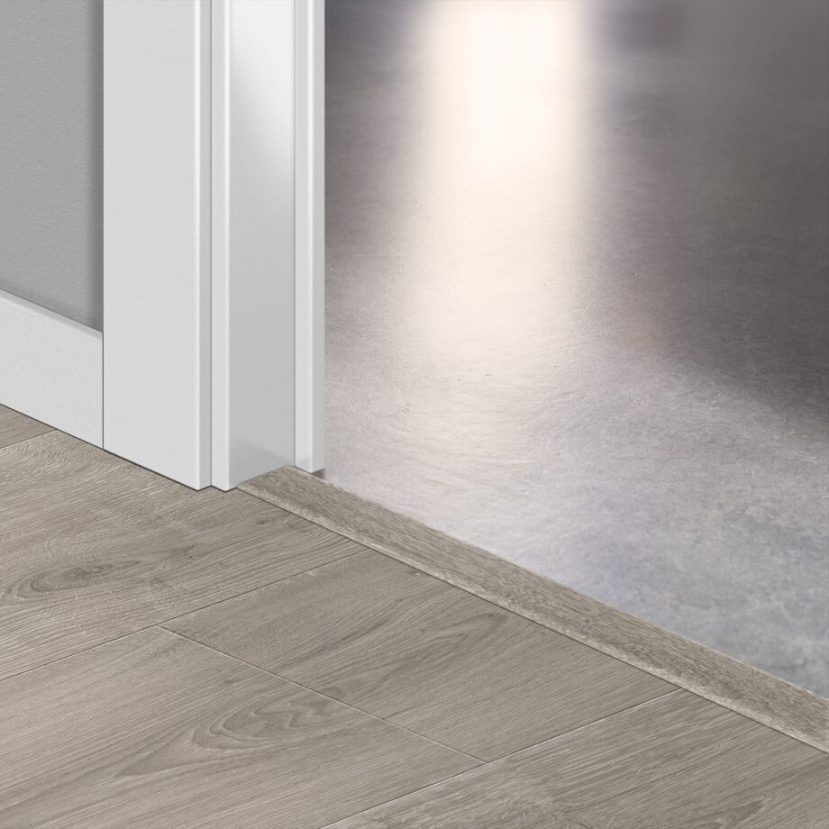 Профиль Incizo 5-в-1 Quick-Step Brushed Oak Grey для ламината, 13x48x2150 мм