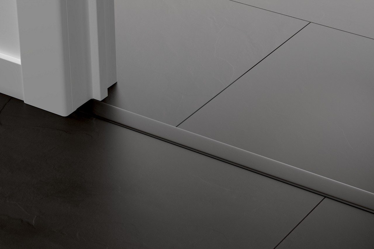 Профиль Incizo 5-в-1 Quick-Step Black Slate для ламината, 13x48x2150 мм