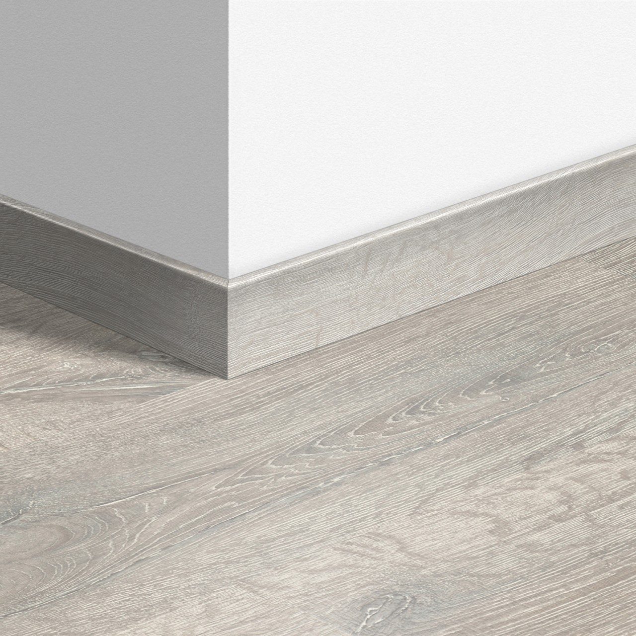 Плинтус Quick-Step Reclaimed White Patina Oak для ламината, МДФ, 12x58x2400 мм