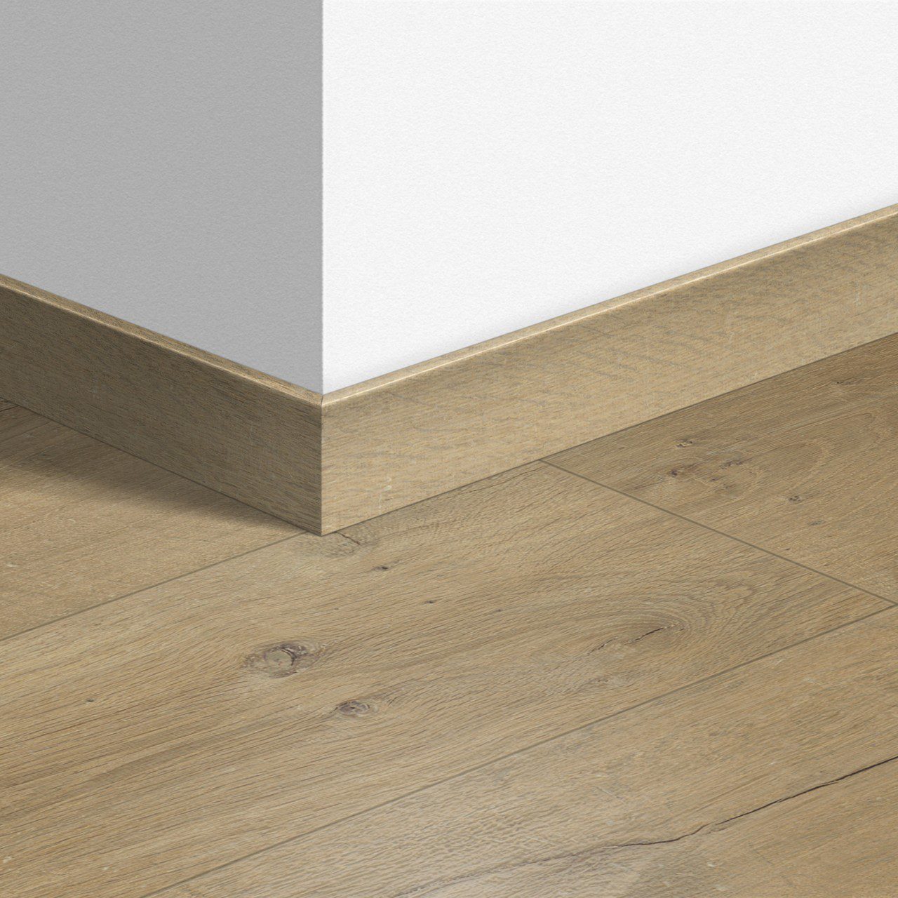 Плинтус Quick-Step Soft Oak Medium для ламината, МДФ, 12x58x2400 мм