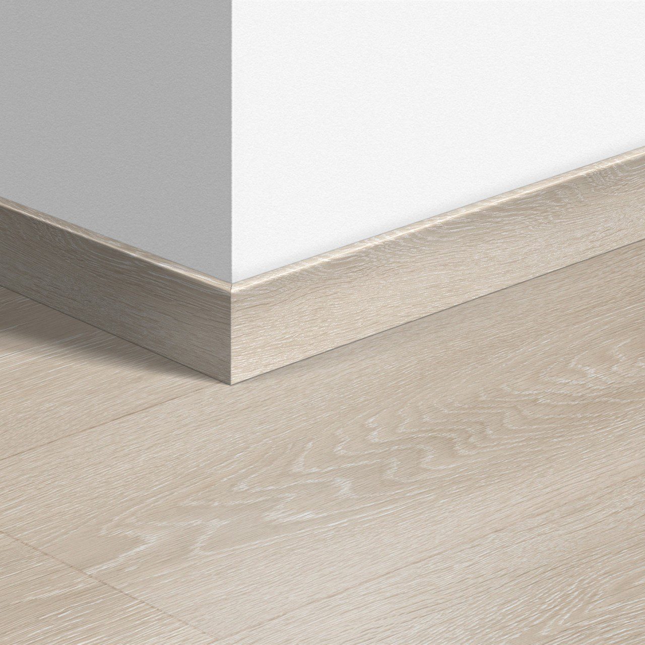 Плинтус Quick-Step Valley Oak Light Beige для ламината, МДФ, 12x58x2400 мм