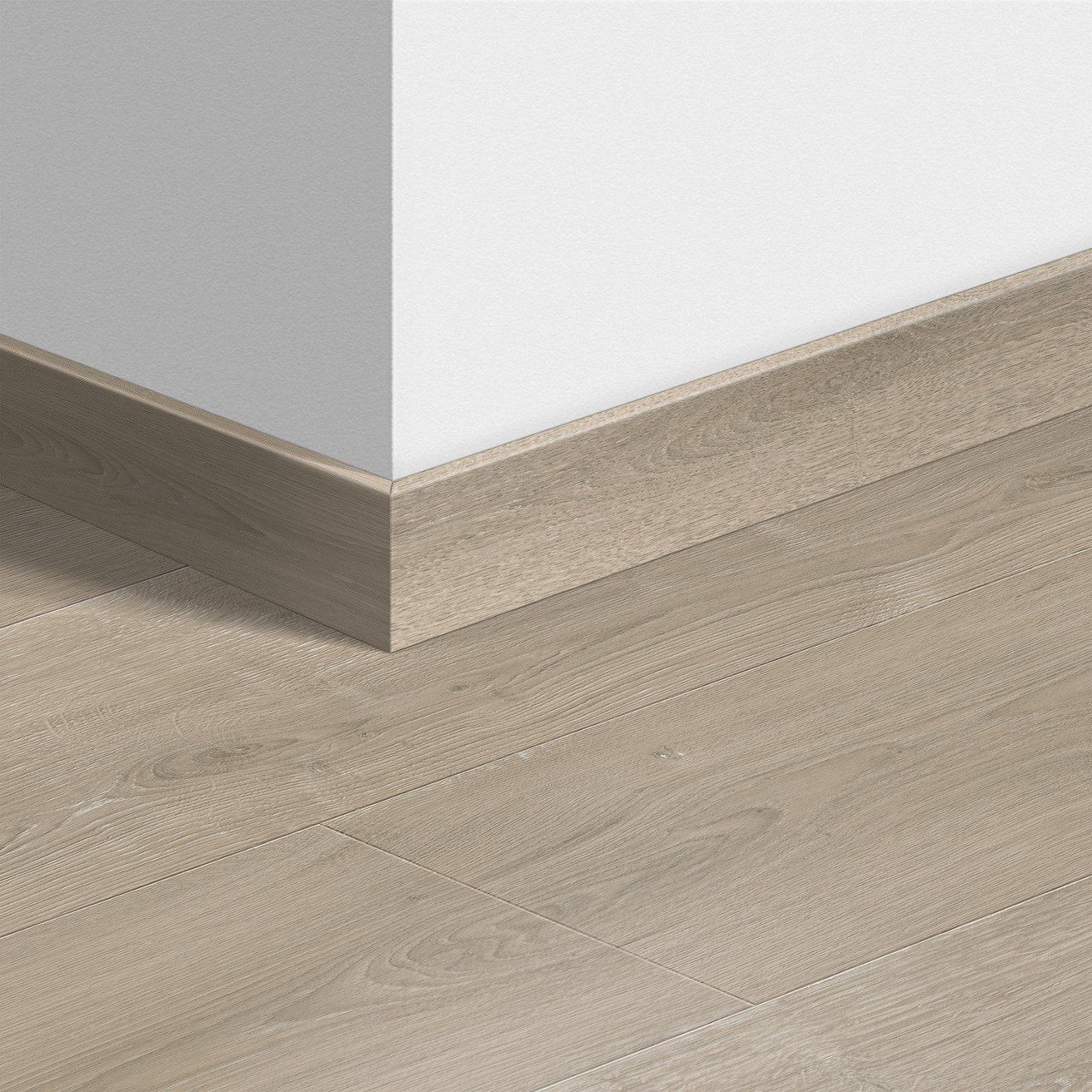 Плинтус Quick-Step Brushed Oak Beige для ламината, МДФ, 12x58x2400 мм