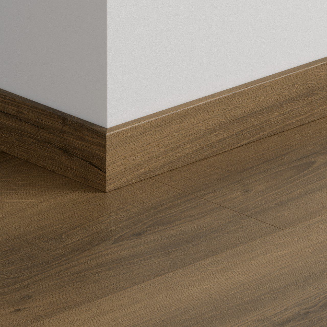 Плинтус Quick-Step Warm Brown Oak для ламината, МДФ, 12x58x2400 мм