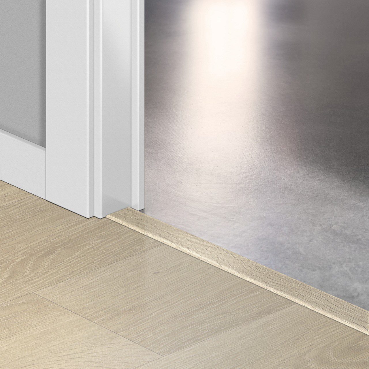 Профиль Incizo 5-в-1 Quick-Step Sea Breeze Oak Beige для жёсткого LVT винила (Alpha), 8x45x2000 мм