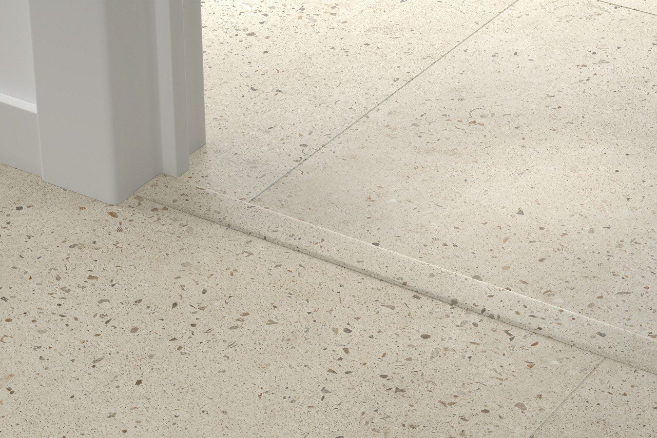 Профиль Incizo 5-в-1 Quick-Step Oyster Concrete для жёсткого LVT винила (Alpha), 8x45x2000 мм