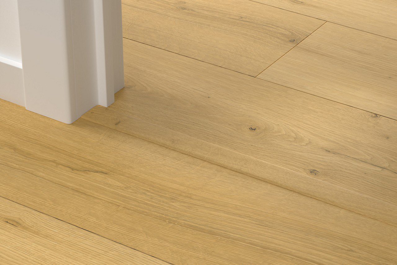 Профиль Incizo 5-в-1 Quick-Step Brushed Oak Honey для жёсткого LVT винила (Alpha), 8x45x2000 мм