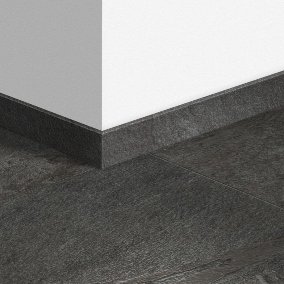 Плинтус Quick-Step Black Slate для LVT винила, водостойкий, 12x58x2400 мм