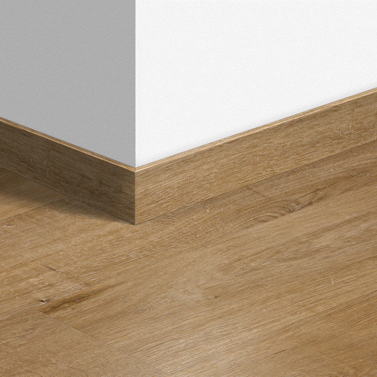 Плинтус Quick-Step Cotton Oak Natural для LVT винила, водостойкий, 12x58x2400 мм