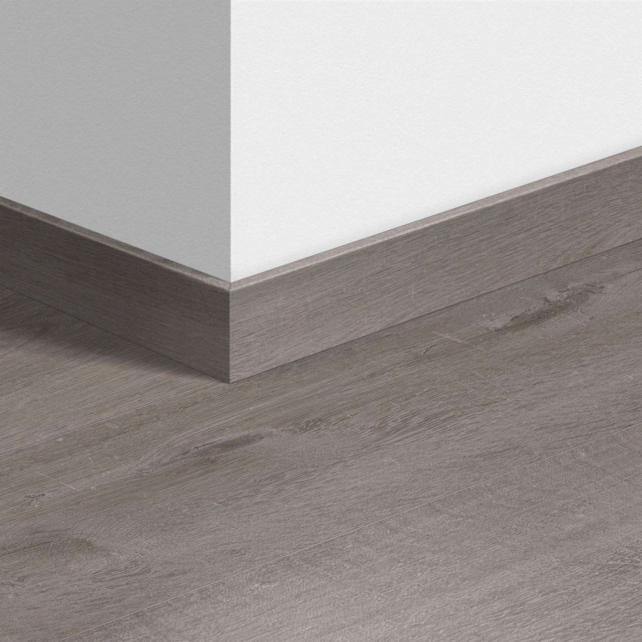 Плинтус Quick-Step Cotton Oak Cozy Grey для LVT винила, водостойкий, 12x58x2400 мм