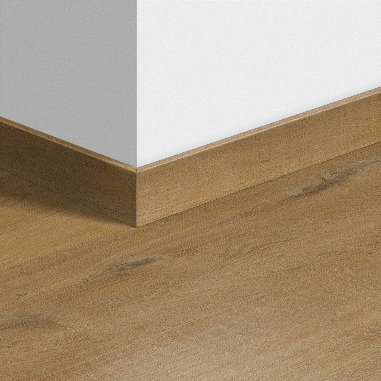 Плинтус Quick-Step Cotton Oak Deep Natural для LVT винила, водостойкий, 12x58x2400 мм