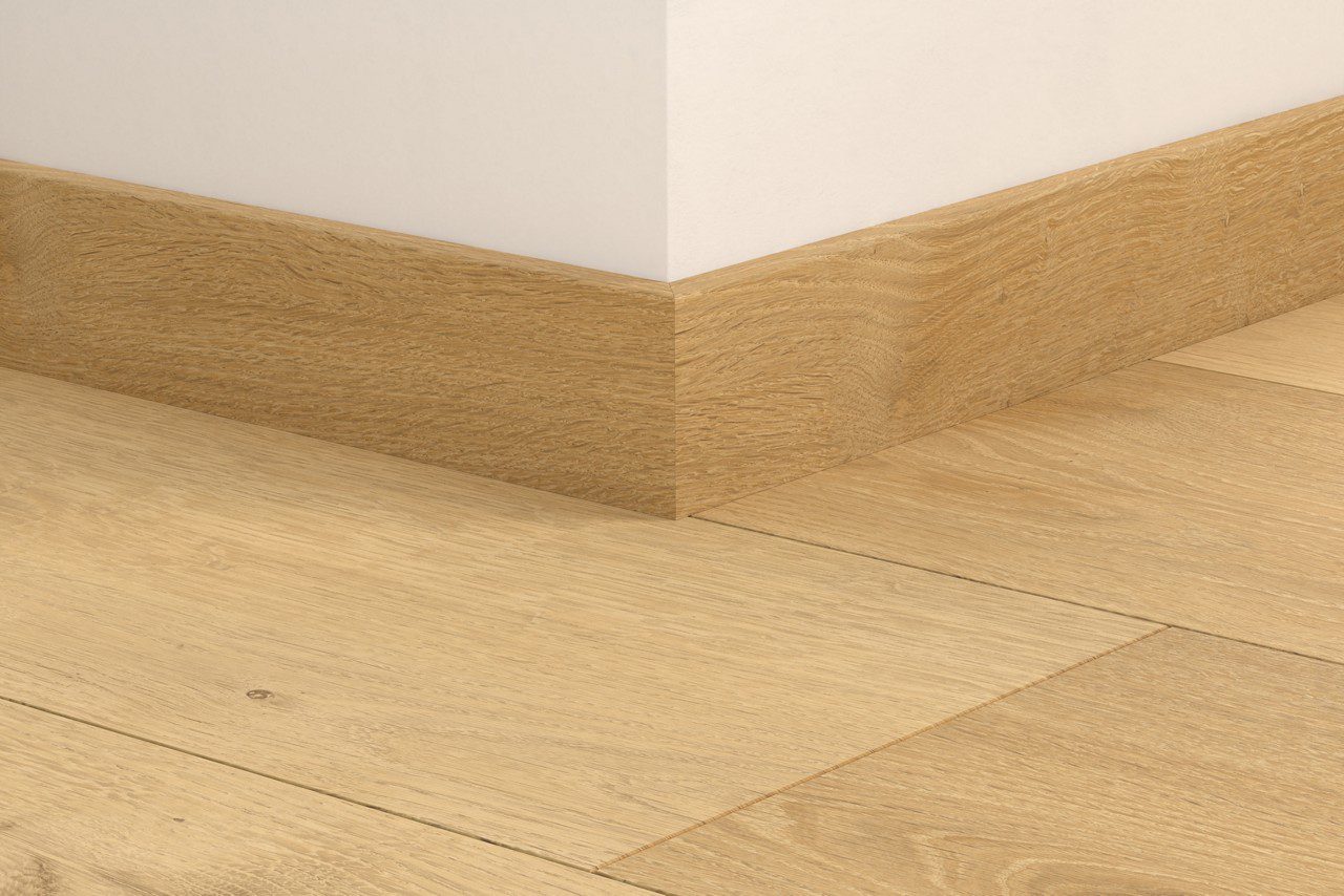 Плинтус Quick-Step Elegant Oak Natural для LVT винила, водостойкий, 12x58x2400 мм
