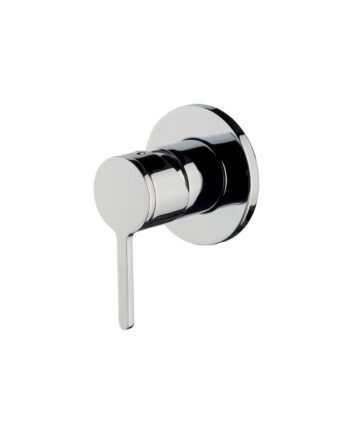 Встраиваемый смеситель для душа Emmevi Filobrass 85009PI, панель Ø 80 мм
