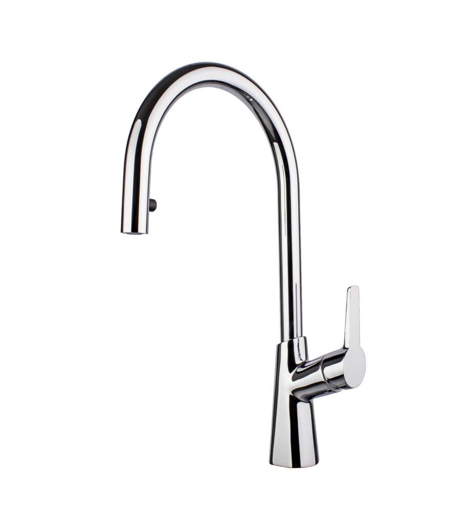 Смеситель для кухни Emmevi Nicla 89076ES с выдвижной лейкой, хром Смеситель для кухни Emmevi Nicla 89076ES с выдвижной лейкой
