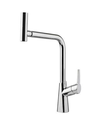 Смеситель для кухни Emmevi Nicla 89078ES, высокий L-образный излив