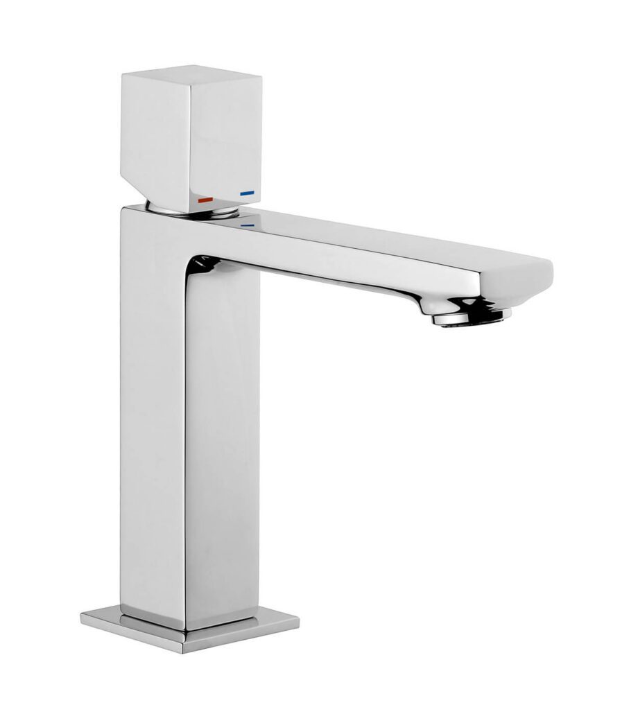 Смеситель для раковины Emmevi Gea 26003 с клапаном click-clack, хром, рычаг без ножки Смеситель для раковины Emmevi Gea 26003 с клапаном click-clack