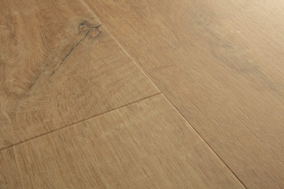 SPC плитка Quick Step cotton oak natural alpha medium planks, фаска