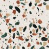 Напольная плитка под терраццо ABK Play Drops Multiwhite, 20x20 см, 8,5 мм, матовая (nat.)