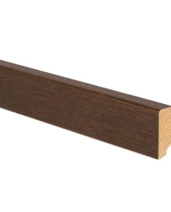 Плинтус Thede & Witte Cube 60, дуб Darkbrown, 15 x 60 x 2400 мм