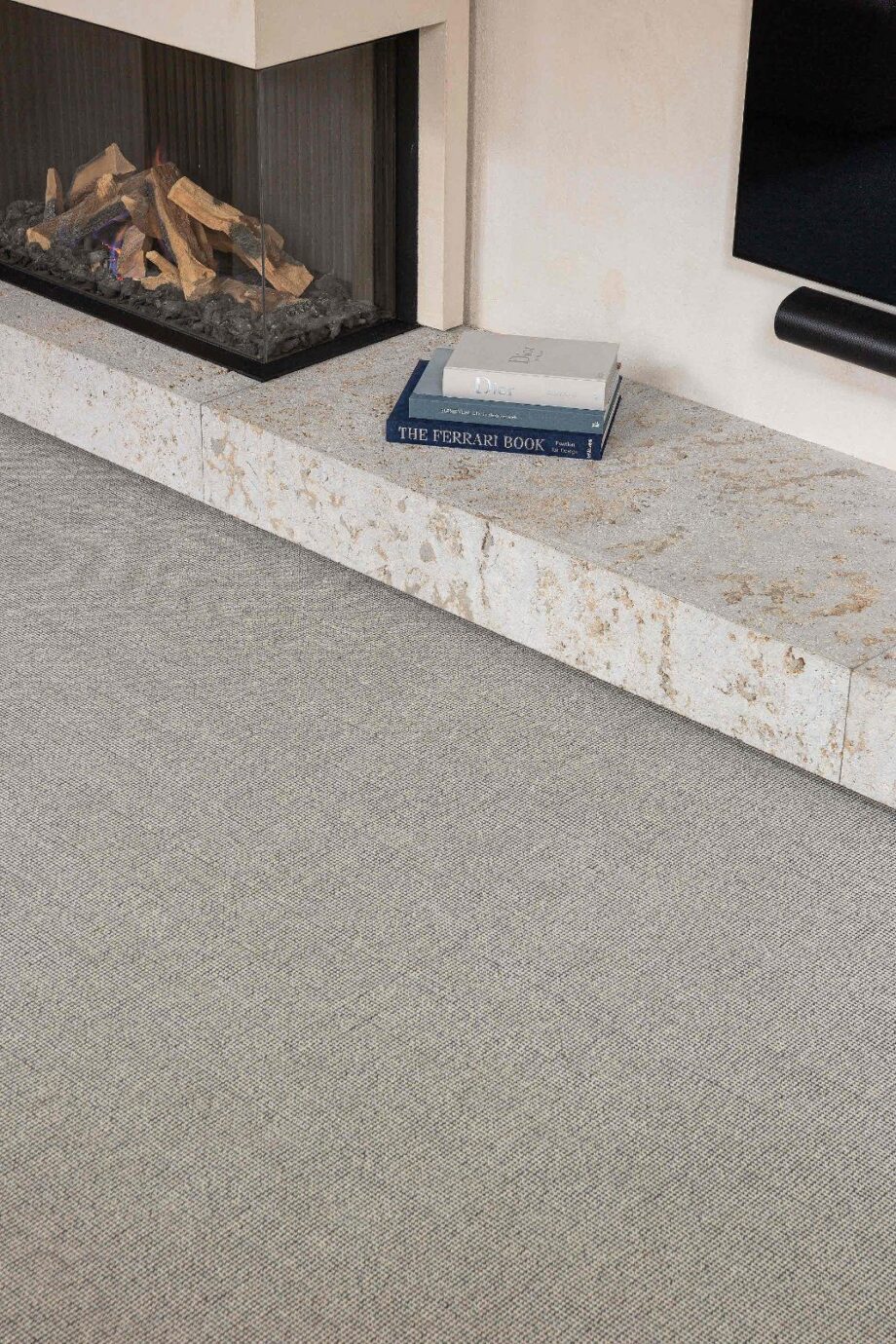 Шерстяное ковровое покрытие Creatuft Estrella 95 Beige – фото 3 Шерстяное ковровое покрытие Creatuft Estrella 01 Crème – 3