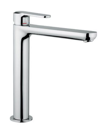 Высокий смеситель для раковины Emmevi Nefer 77003BIG, click-clack