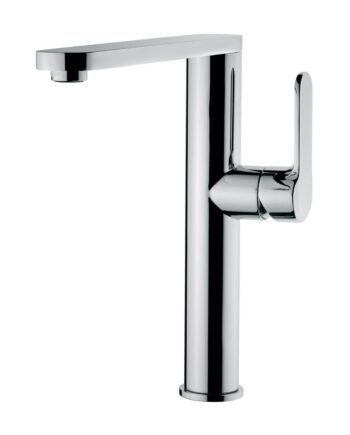 Высокий смеситель для раковины Emmevi Nefer 77006, click-clack