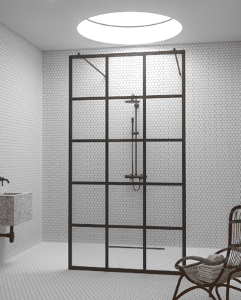 Душевая перегородка Walk-in Hietakari Bläk 714 Paris